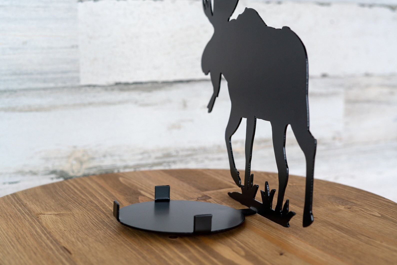 Metal Moose Candle Holder / Moose Home Decor / Metal Candle Etsy