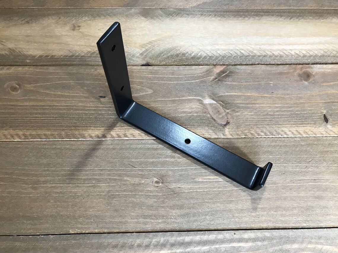 Handcrafted Steel Shelf Bracket / Modern Open Kitchen Shelving Etsy