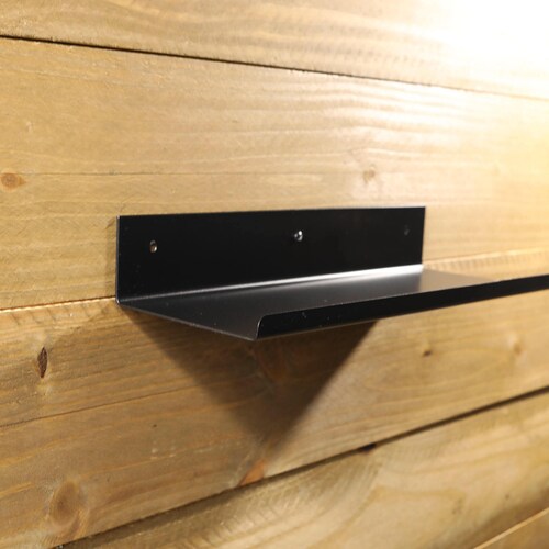 Modern Bent Metal Shelf With Front Lip / Metal Floating Shelf Etsy
