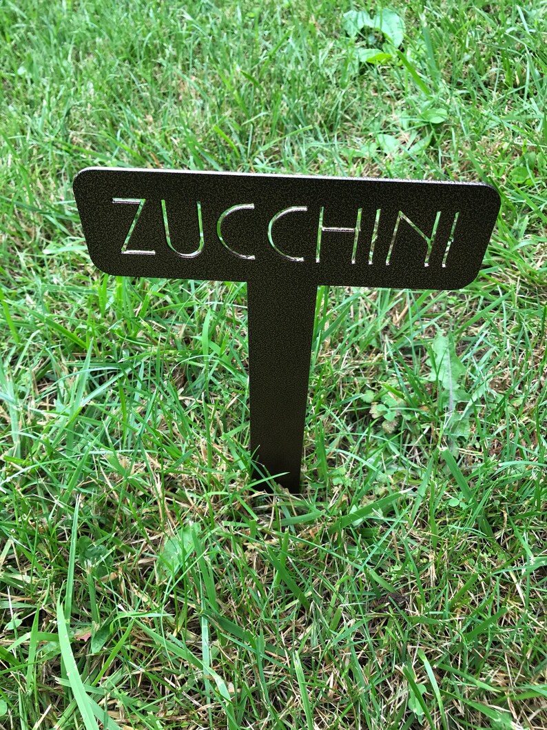 Garden Stakes / Vegetable Stakes / Metal Garden Stakes / Etsy