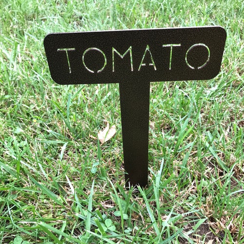 Garden Stakes / Vegetable Stakes / Metal Garden Stakes / Etsy