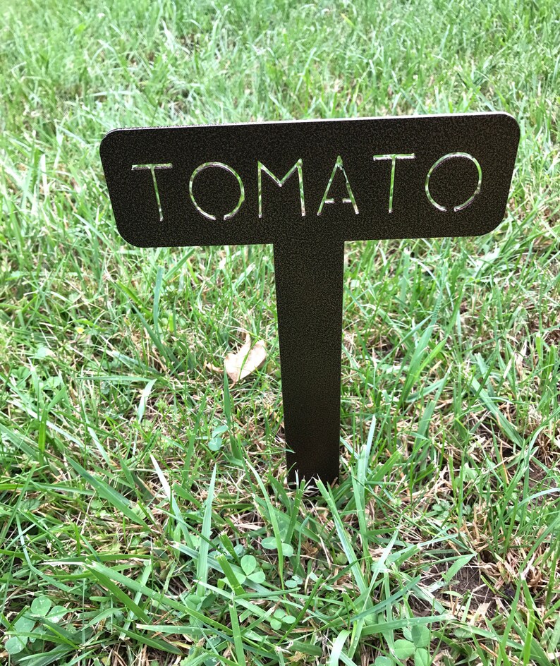 Garden Stakes / Vegetable Stakes / Metal Garden Stakes / Etsy