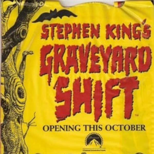 Stephen King Graveyard Shift Movie Halloween Bag