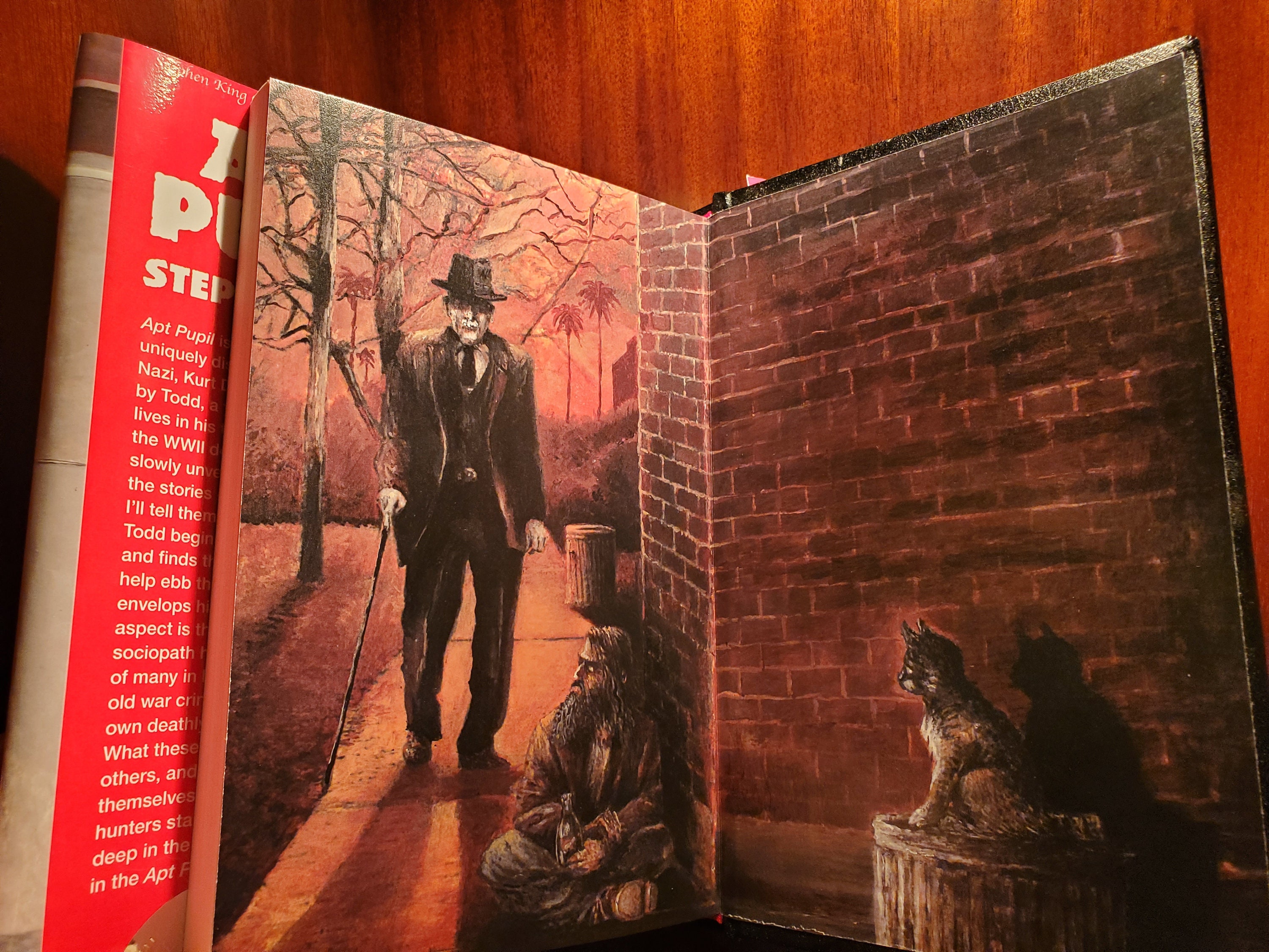 Stephen King's APT PUPIL Artist Signed 1st Print Hardcover 1 of 150 Etsy