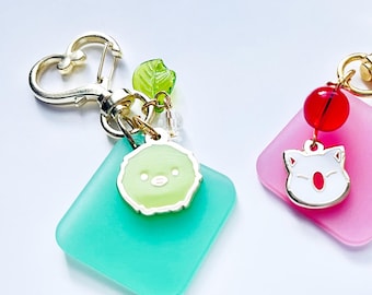 ffxiv minion enamel keychain