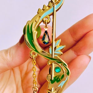 ffxiv bard enamel brooch