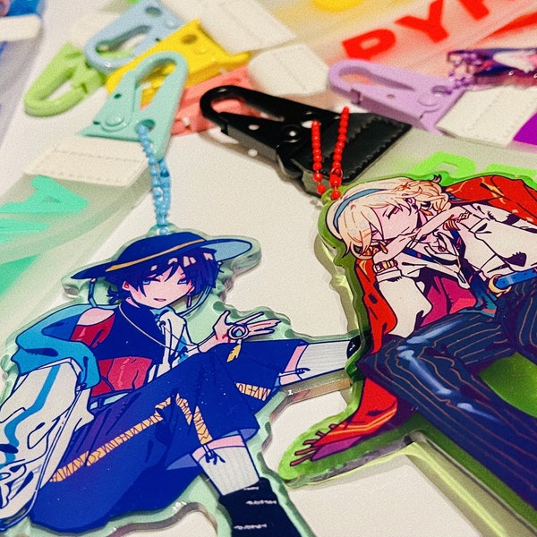 genshin drip 6" charms || WITH STRAP - fontaine update!