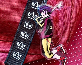 kingdom hearts x streetwear keychain
