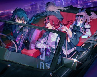 Impresión de stellaron hunters de honkai star rail