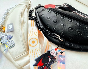 Bolso bandolera de piel de Elpis de FFXIV