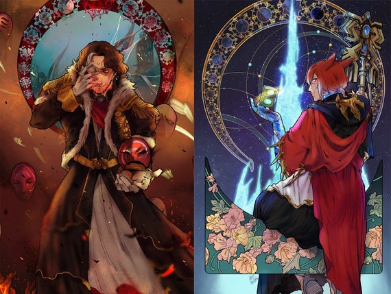 Ffxiv / Final Fantasy 14 Npc Prints - Etsy