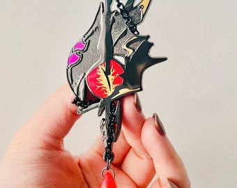 ffxiv dragoon enamel pin