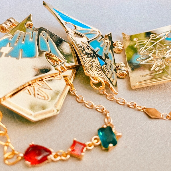 ffxiv summoner book enamel