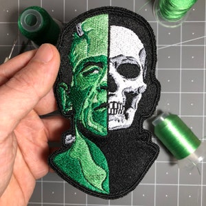 Frankenstein embroidered patch