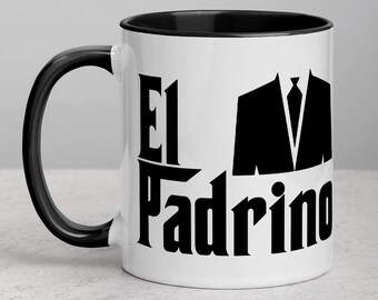 El Padrino Mug with Black Color Inside