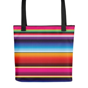 Mexican Serape Tote Bag