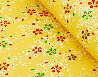 1 sheet 42x59cm Japanese Yuzen Washi Chiyogami Papers P124