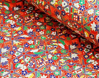 1 sheet 42x59cm Japanese Yuzen Washi Chiyogami Papers P152