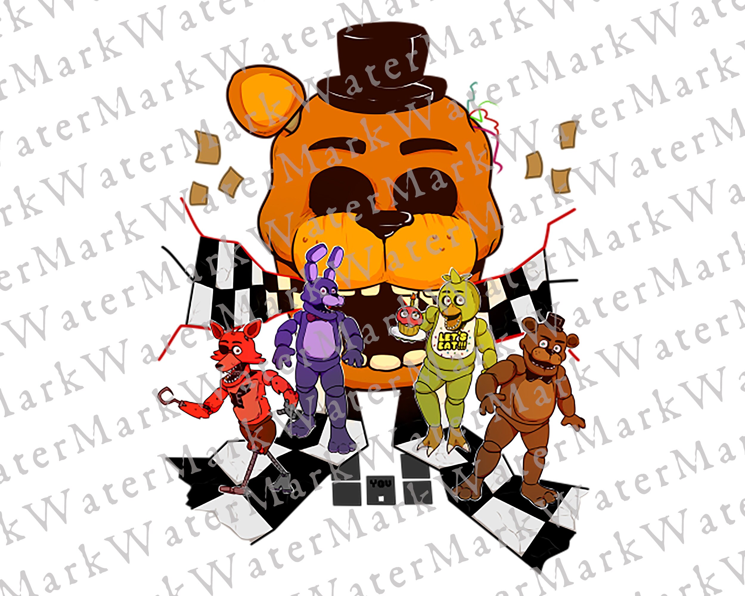 Freddy Fazbear Fnaf SVG / DXF / PNG File Cutting File for -  Denmark