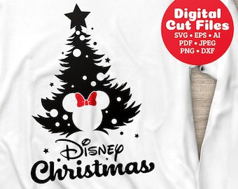 Download Disney christmas svg | Etsy