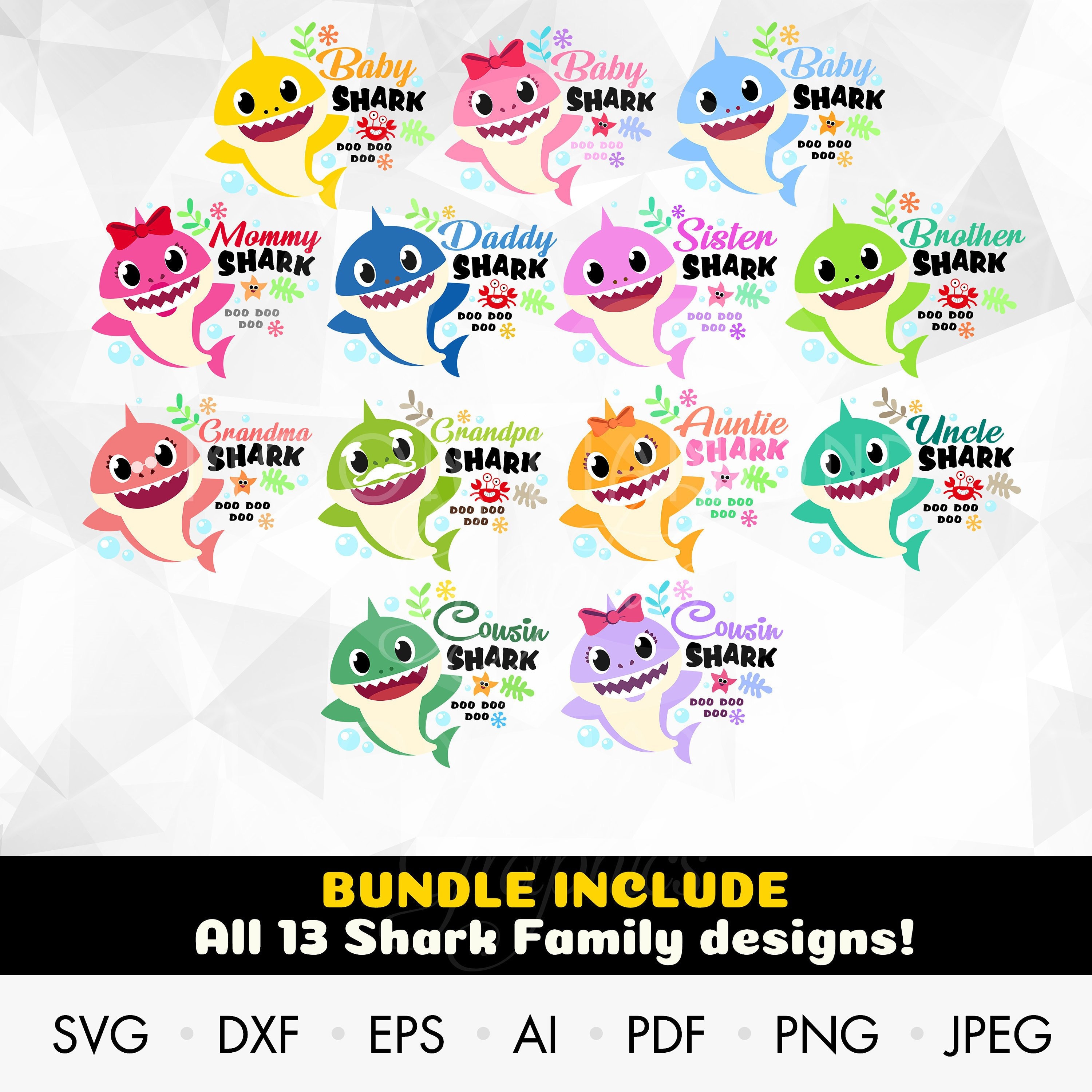 Free Free 295 Doo Doo Baby Shark Svg Free SVG PNG EPS DXF File