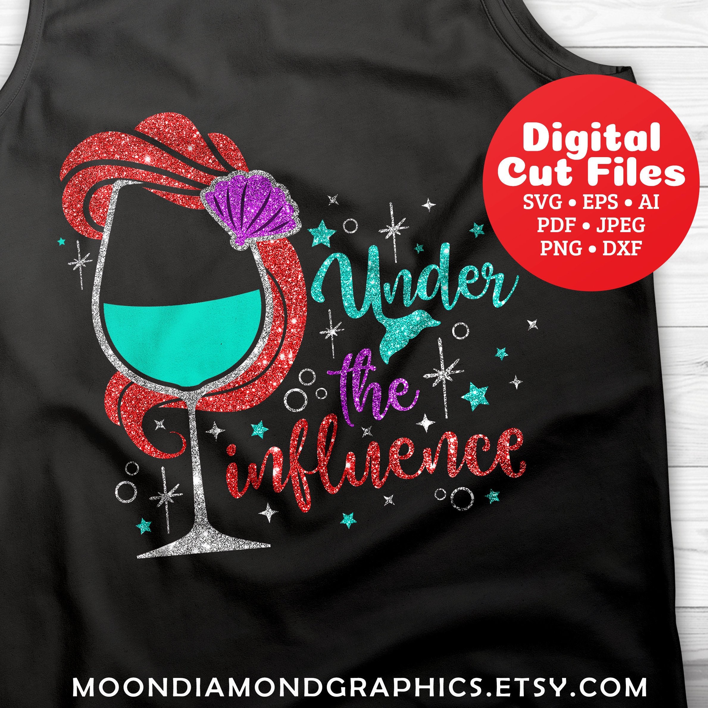 Free Free 233 Little Mermaid Wine Svg SVG PNG EPS DXF File