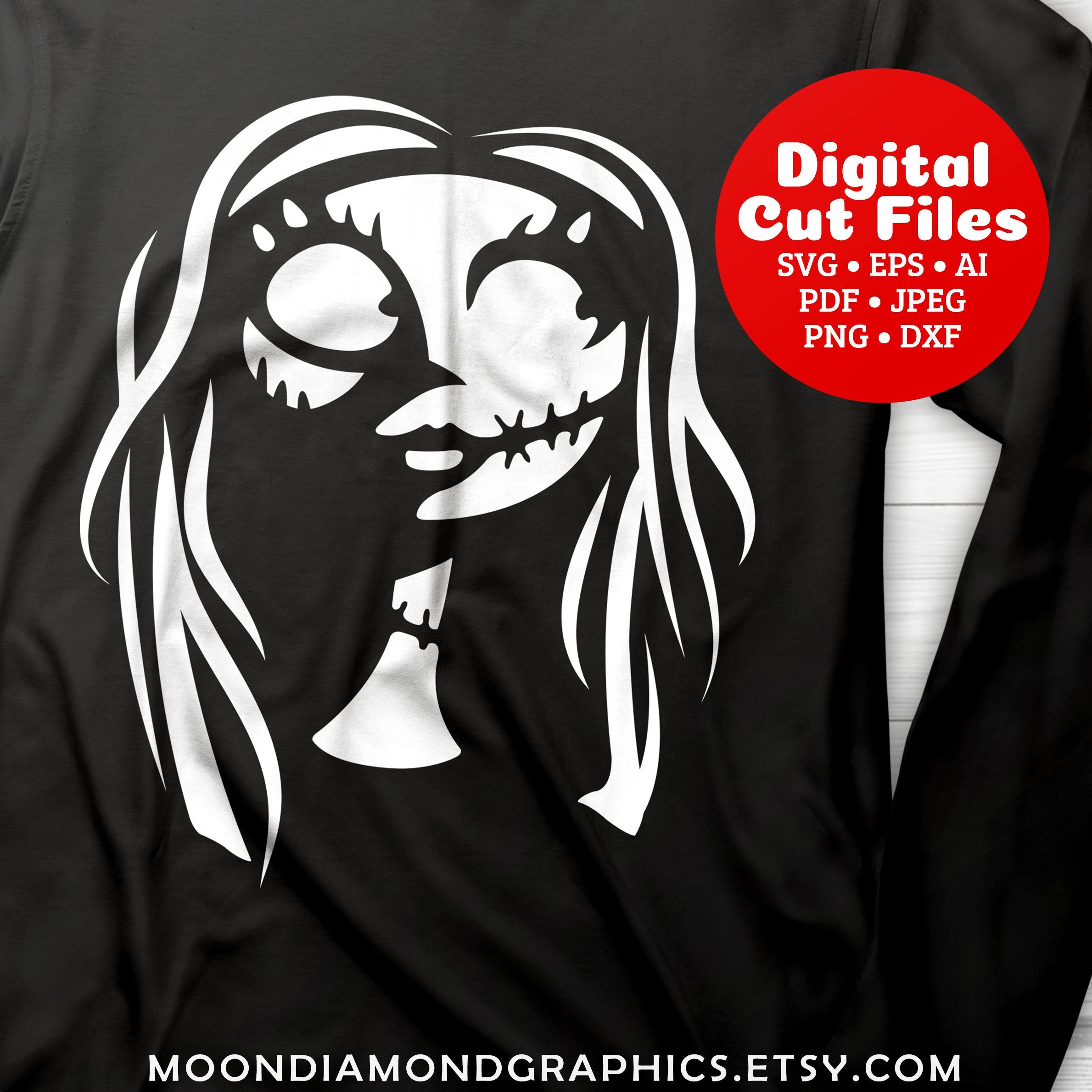 Download Free Halloween Nightmare Before Christmas Sally Svg Cut Files Etsy SVG DXF Cut File