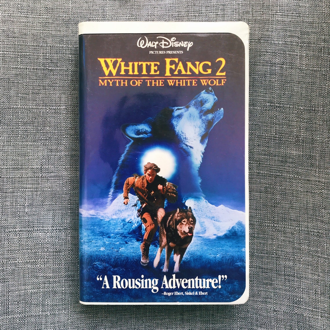 Disneys White Fang 2 Myth of the White Wolf VHS Etsy