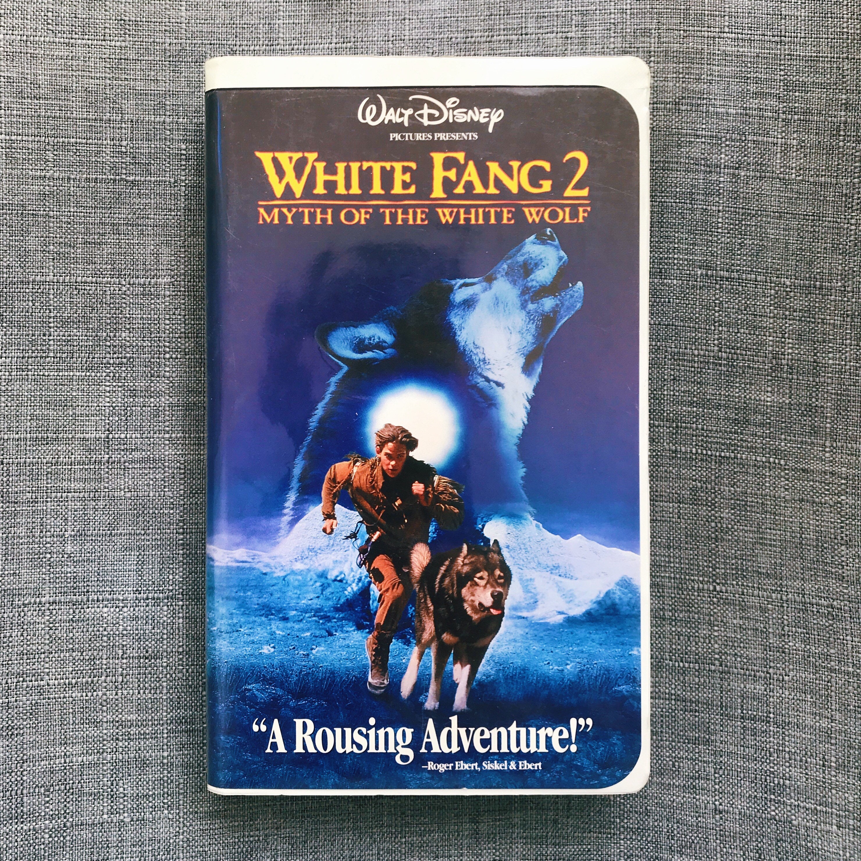 Disney's White Fang 2: Mito del Lobo Blanco VHS - Etsy México