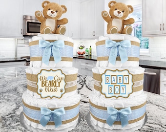 golf bag diaper cake