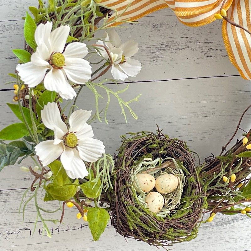 Spring Animal Wreath Spring Wreath - Etsy