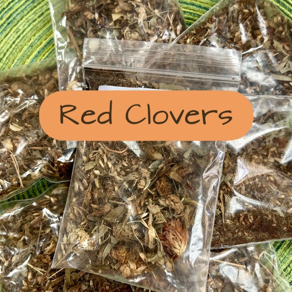 Red Clovers Herb - Love, Relationship, fidelity for Shamanism Witchcraft Hoodoo Voodoo Wicca Pagan Rituals Spells