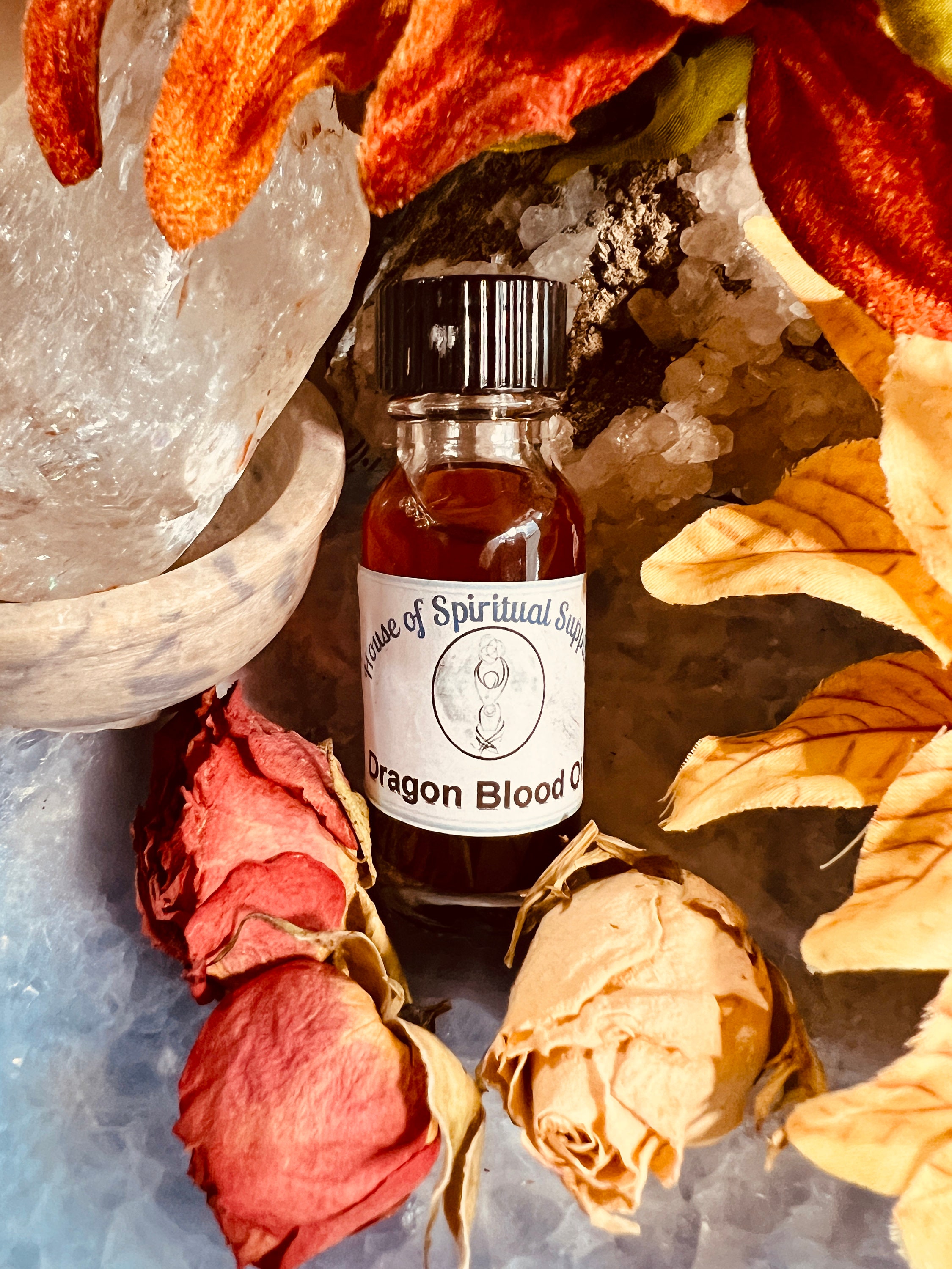 Dragons Blood Oil Blend - Aromatherapy, Spell, Ritual Potions, Protection