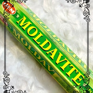 6 Packs of Moldavite Incense sticks - 13 Crossroads Hoodoo,  Pagan. Witch. Vodou. Rootwork. Occult