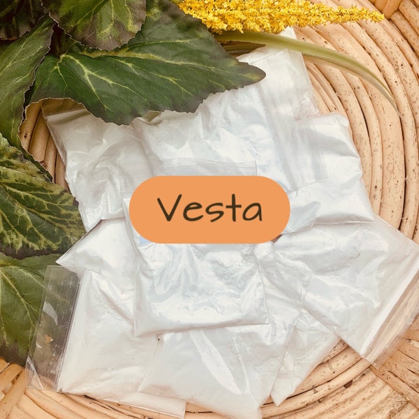 Vesta Powder - Goddess Vesta, protection, banishing, for Witchcraft Hoodoo Voodoo Wicca Pagan Rituals Spells