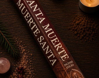 Santa Muerte | Santisima Muerte Incense Sticks (6 Packs) Devotional Atmosphere Sacred Rose & Root