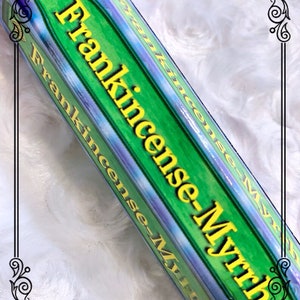 6 Packs of Frankincense and Myrrh Incense sticks - 13 Crossroads Hoodoo,  Pagan. Witch. Vodou. Rootwork. Occult