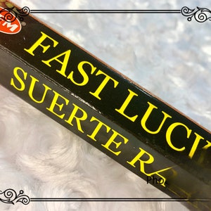 6 Packs of Fast Luck Incense sticks - 13 Crossroads Hoodoo,  Pagan. Witch. Vodou. Rootwork. Occult