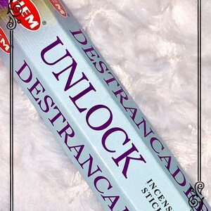 6 Packs of Unlock Incense sticks - 13 Crossroads Hoodoo,  Pagan. Witch. Vodou. Rootwork. Occult