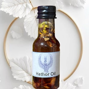 Egyptian Goddess Hathor Beauty Femininity Compel Love for Hoodoo, Wicca, Pagan Ritual Spell Candle