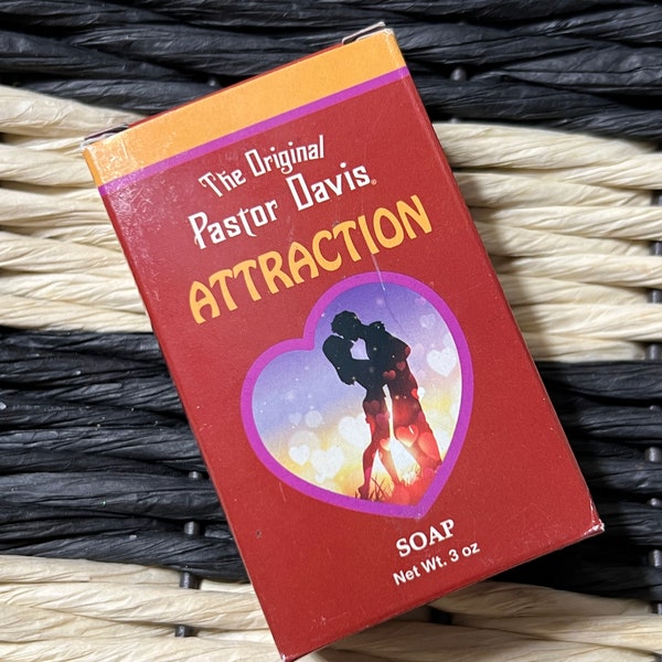 Attraction Soap by Paster Davis - for Hoodoo Voodoo Wicca Pagan Witchcraft Magic Rituals Spells