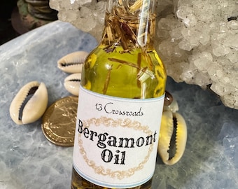 Bergamot Ritual Oil - Hoodoo, Voodoo, Shamanism, witchcraft, Wicca, Pagan Ritual Spell Candles