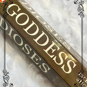 6 Packs of Goddess Incense sticks - 13 Crossroads Hoodoo,  Pagan. Witch. Vodou. Rootwork. Occult