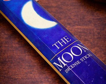 Moon Incense Sticks (6 Packs) Intuition Calm Energy Ritual Incense Sacred Rose & Root