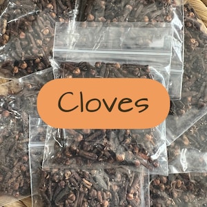 Hierba de clavo - Amistad, amor, dejar de chismear, callarse ante la brujería, hoodoo, vudú, wicca, rituales paganos, hechizos