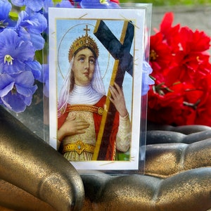 Saint Helena Gebetskarte - Hoodoo, Voodoo, Wicca, heidnische christliche Zeremonie Ritualzauberkerzen