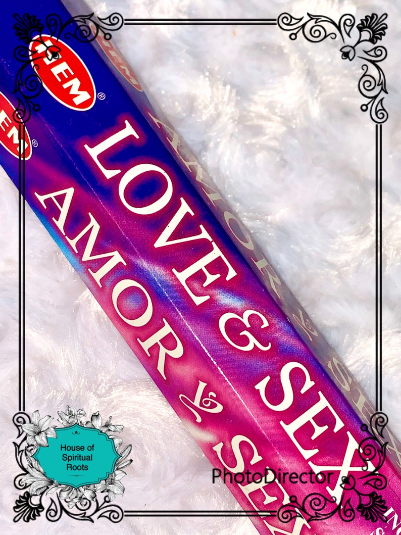 Love And Sex Incense Sticks Etsy