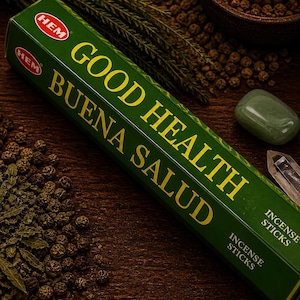 Good Health Incense Sticks (6 Packs) Peaceful Atmosphere Wellness Aroma Sacred Rose & Root