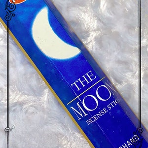 6 Packs of Moon Incense sticks - 13 Crossroads Hoodoo,  Pagan. Witch. Vodou. Rootwork. Occult