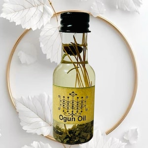 Lwa Ogun oil - Ritual, ceremony, voodoo, hoodoo, occult, witchcraft
